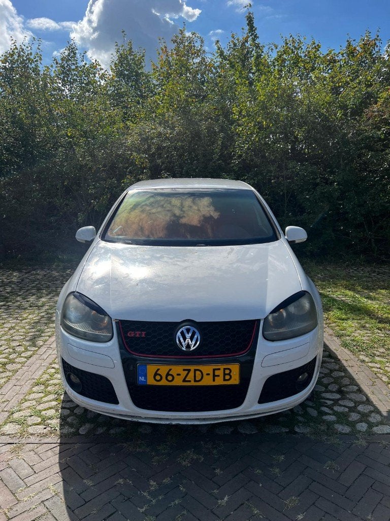 Volkswagen Golf 2.0 GTI 147KW 2008 Wit, Auto's, Zwart, 4 cilinders, Wit, Bedrijf