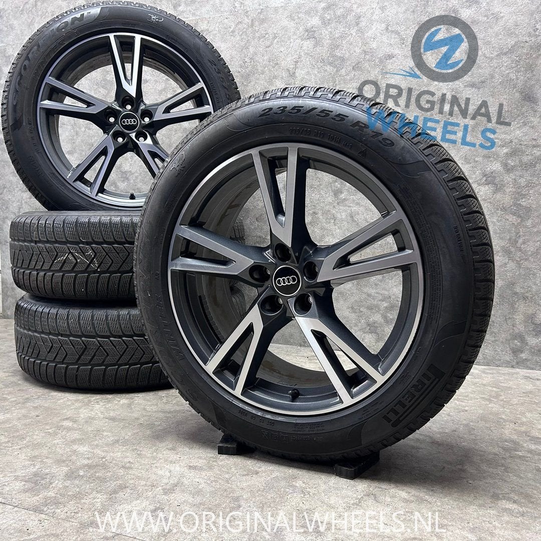 19 inch originele velgen + winterbanden Audi Q5 SQ5 80A60102