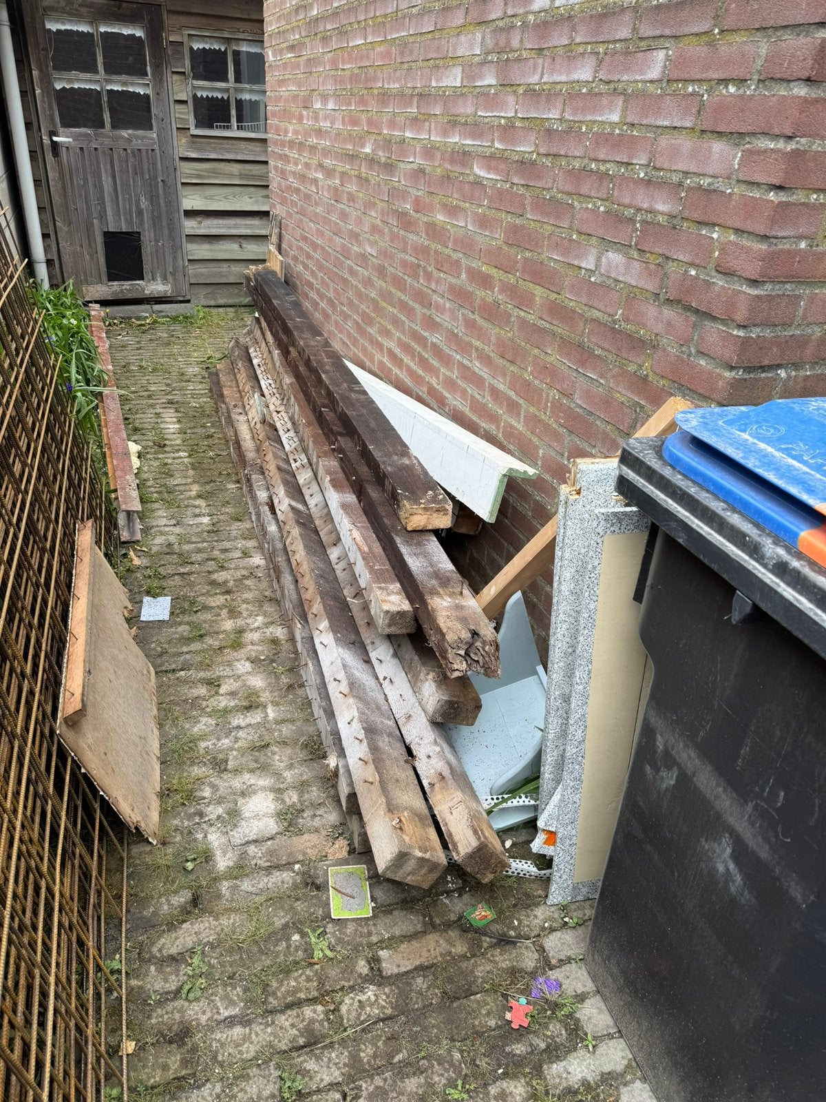 Ipe balk 120, Doe-het-zelf en Verbouw, Ophalen, Zo goed als nieuw, Balk, Vuren