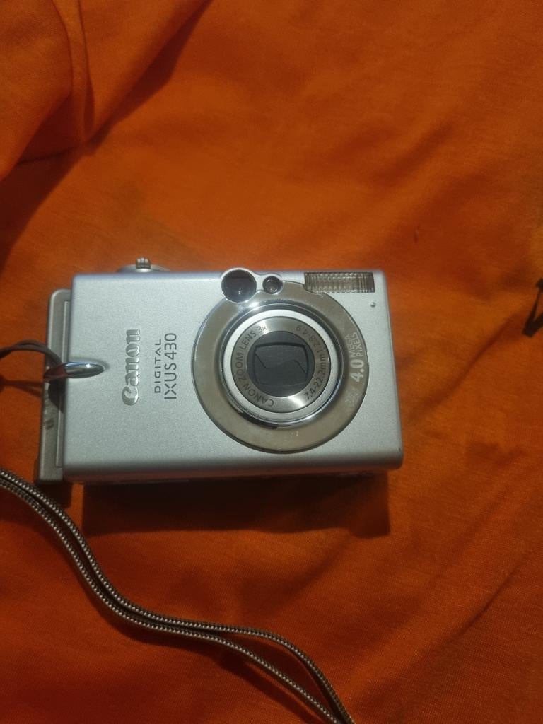 Canon Digital IXUS 430 Compact Camera - Zilver, Gebruikt, Canon, Compact, Ophalen of Verzenden