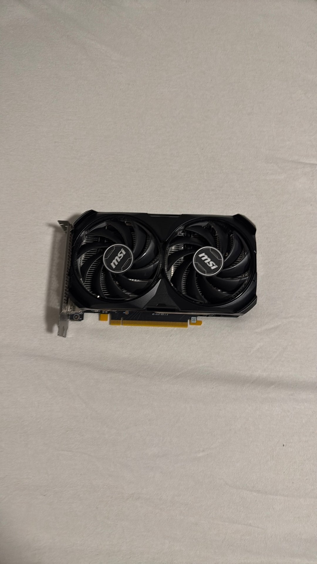 Msi geforce rtx 4060 Ventus 2x zwart 8G OC, Computers en Software, Videokaarten, Ophalen, GDDR6, PCI-Express 4, Zo goed als nieuw