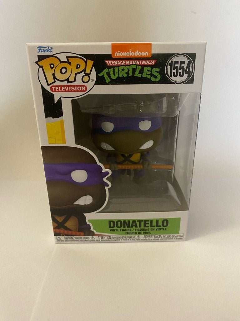 Funko Pop Teenage Mutant Ninja Turtles Donatello nr. 1554, Ophalen of Verzenden, Nieuw