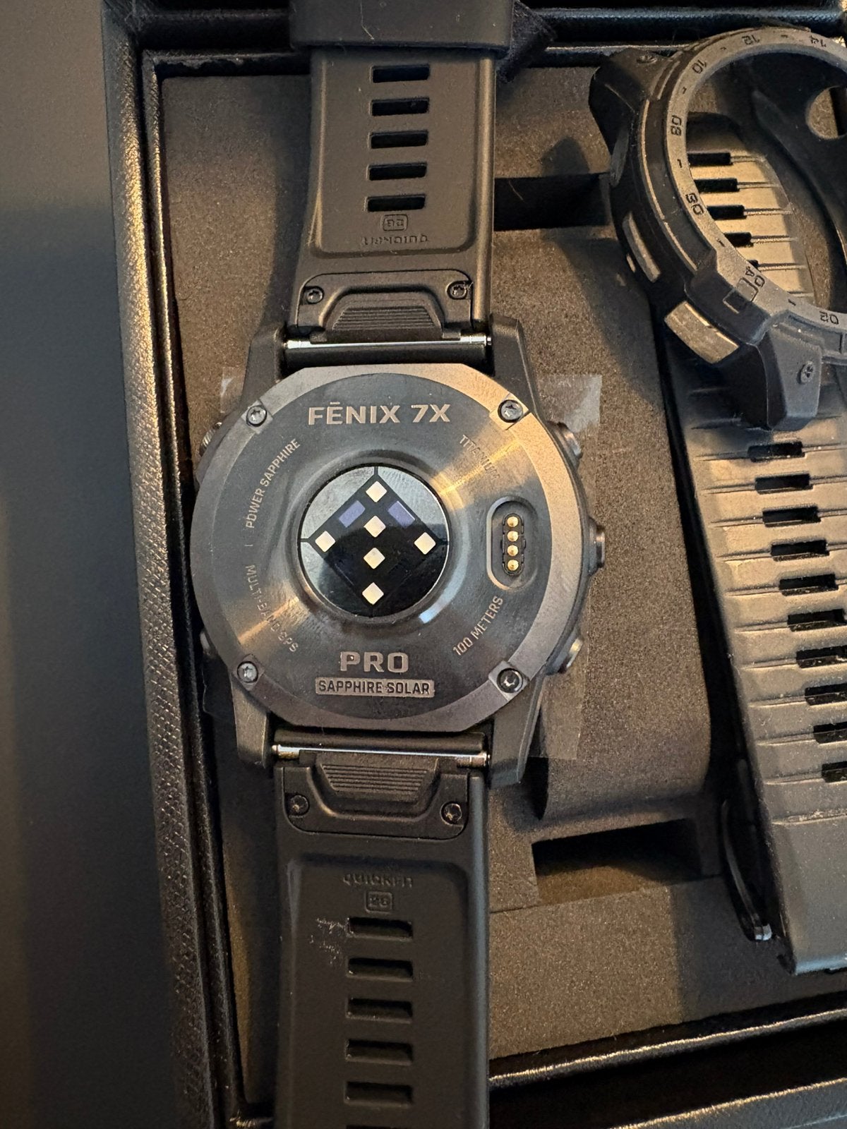 Garmin Fenix 7X Pro Sapphire Solar 51MM nieuw exemplaar, Windows, Zwart, Nieuw, Ophalen of Verzenden
