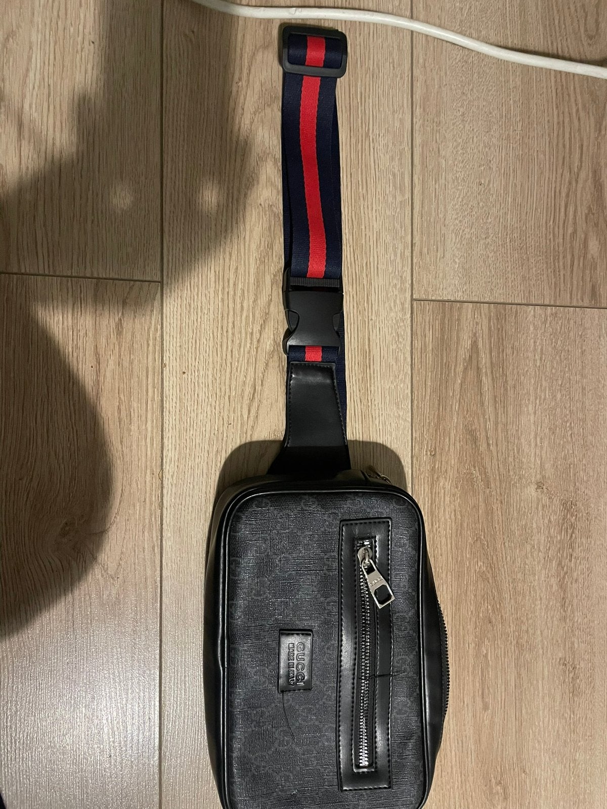 Gucci tas mannen, Sieraden, Tassen en Uiterlijk, Ophalen, Zo goed als nieuw, Zwart