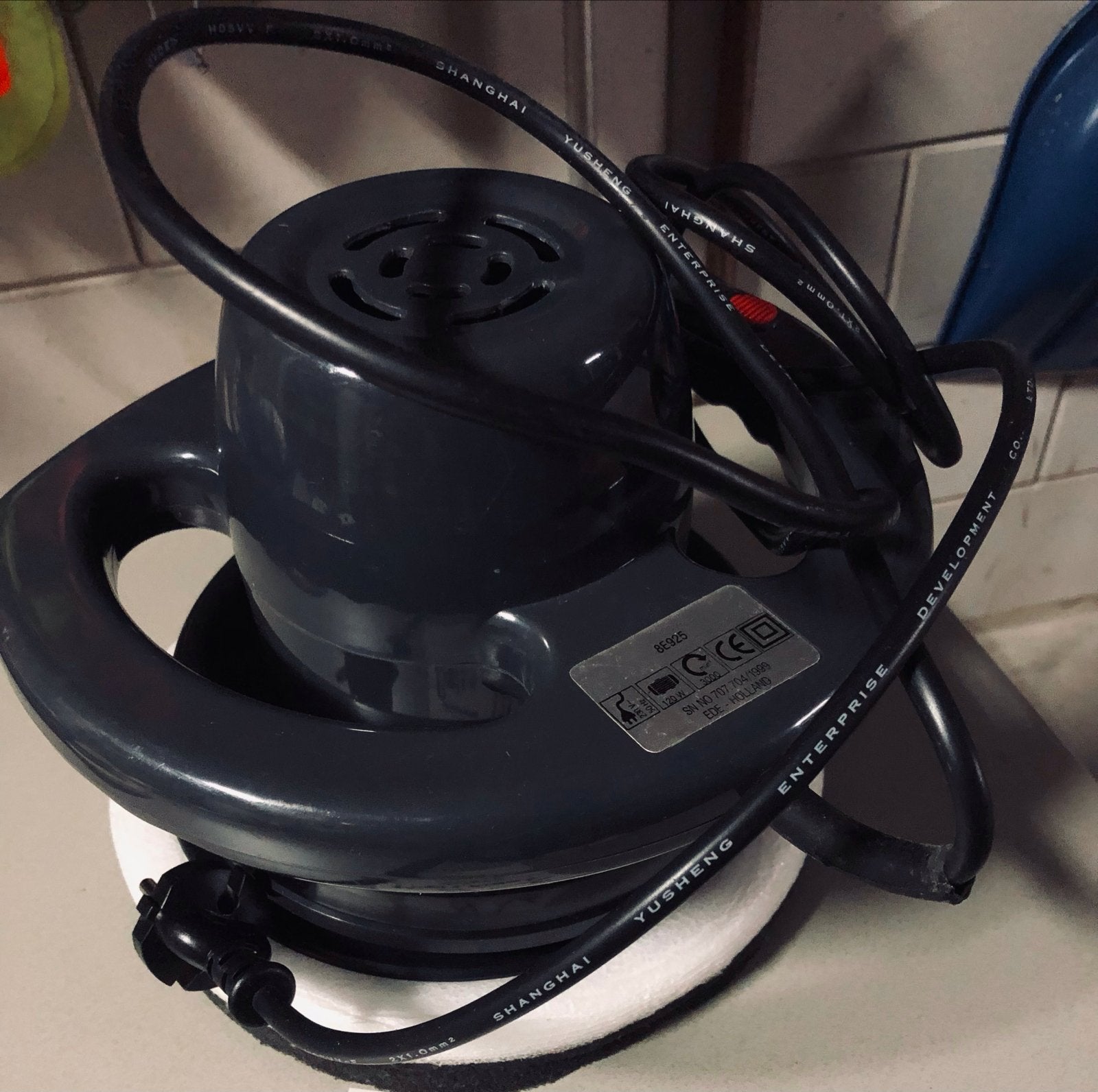 Elektrische Polijstmachine - Auto/Boot/Vloer, Auto diversen, Auto-accessoires, Gebruikt, Ophalen of Verzenden