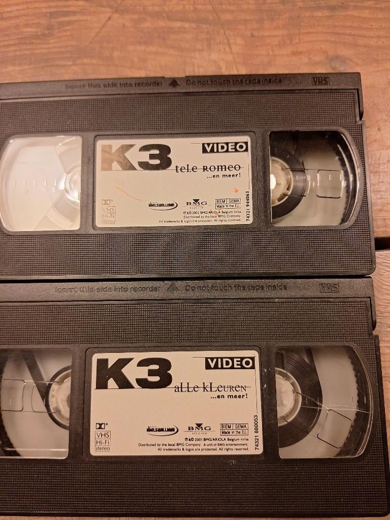 Videobanden, Gebruikt, Alle leeftijden, Kinderprogramma's en -films, Overige typen