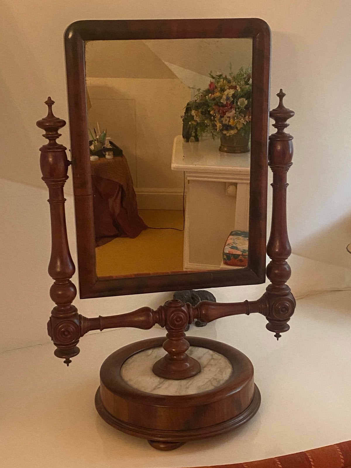 Kaptafel spiegel, Ophalen, Rechthoekig, Minder dan 50 cm, Minder dan 100 cm