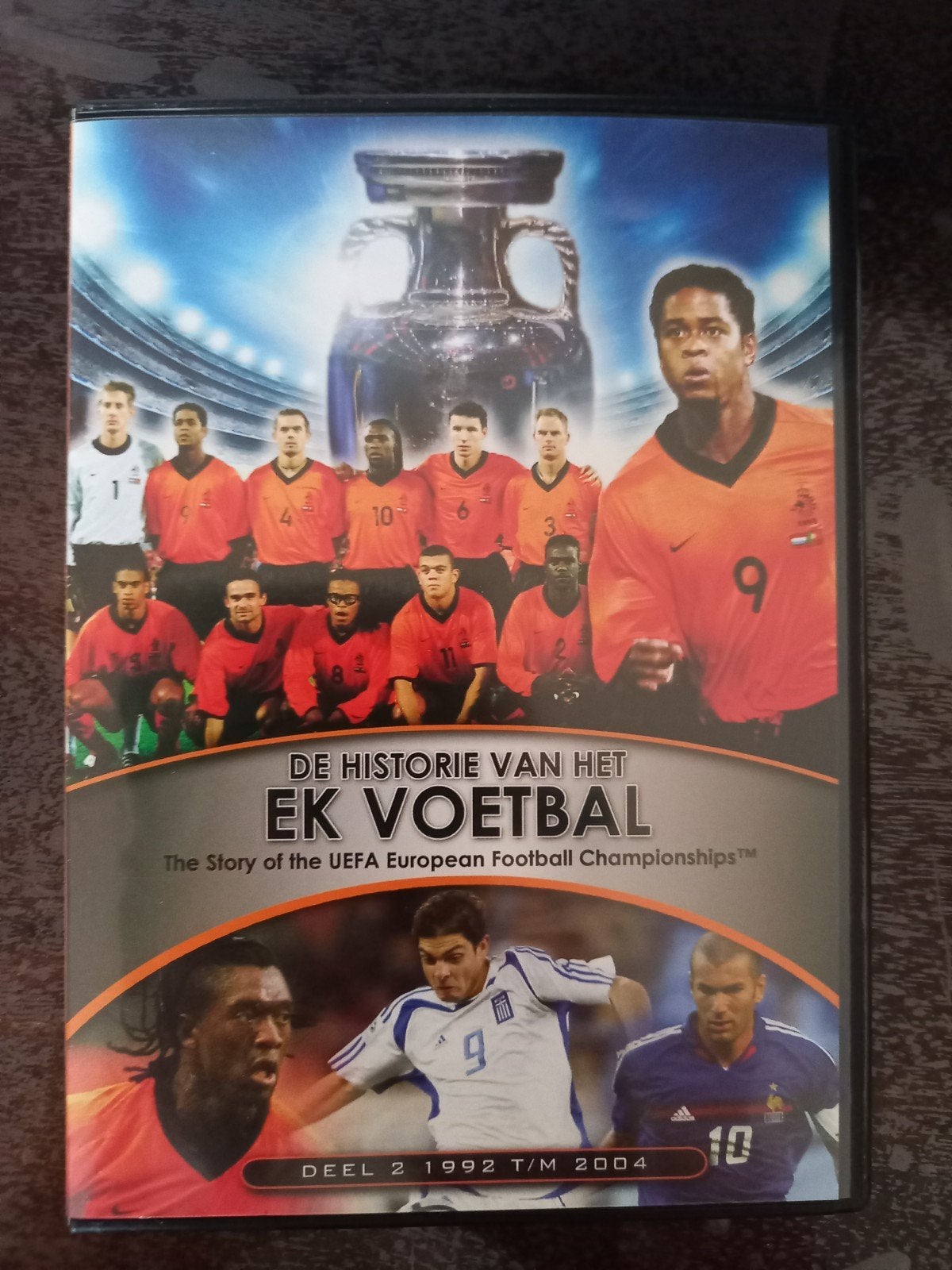 Dvd De historie van het EK voetbal, Ophalen of Verzenden, Gebruikt