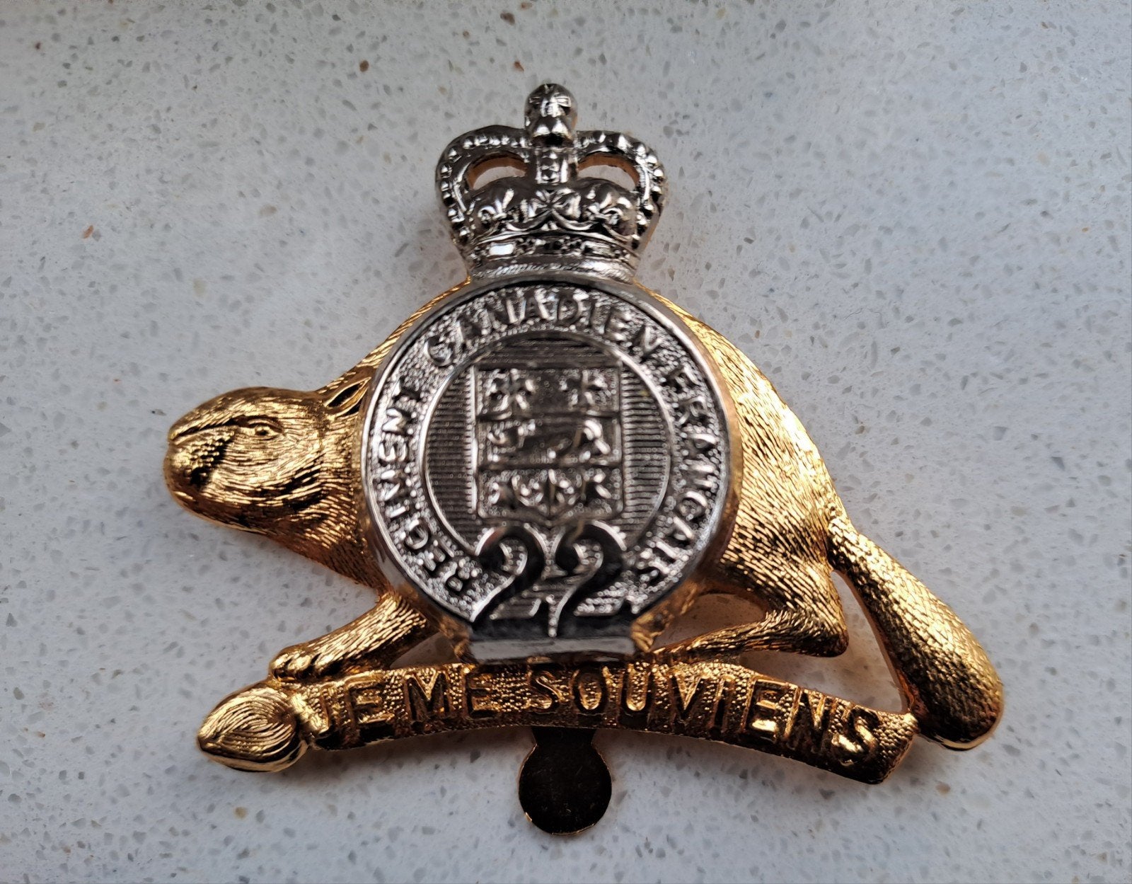 Royal 22e Régiment baret insigne, Verzamelen, Ophalen of Verzenden
