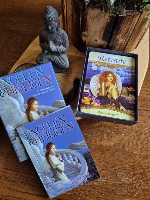Engelen & Heiligen Orakelkaarten – Doreen Virtue (Zeldzaam), Tarot of Kaarten leggen, Overige typen, Ophalen of Verzenden, Zo goed als nieuw