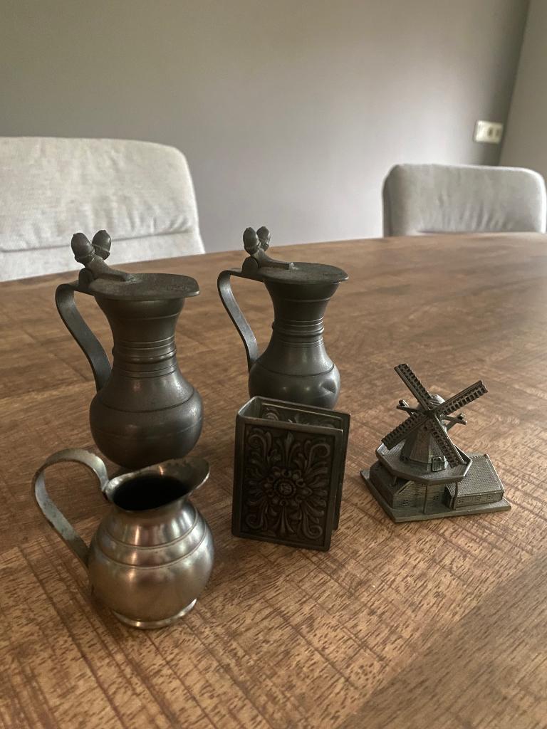 Tinnen beeldjes, Ophalen of Verzenden