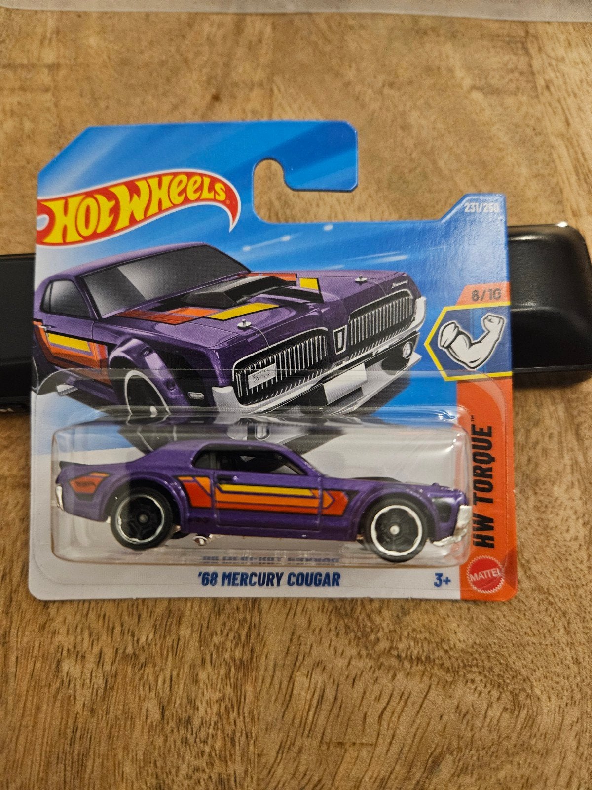 Hotwheels Mercury Cougar 1968 Nieuw, Ophalen of Verzenden, Nieuw, Auto
