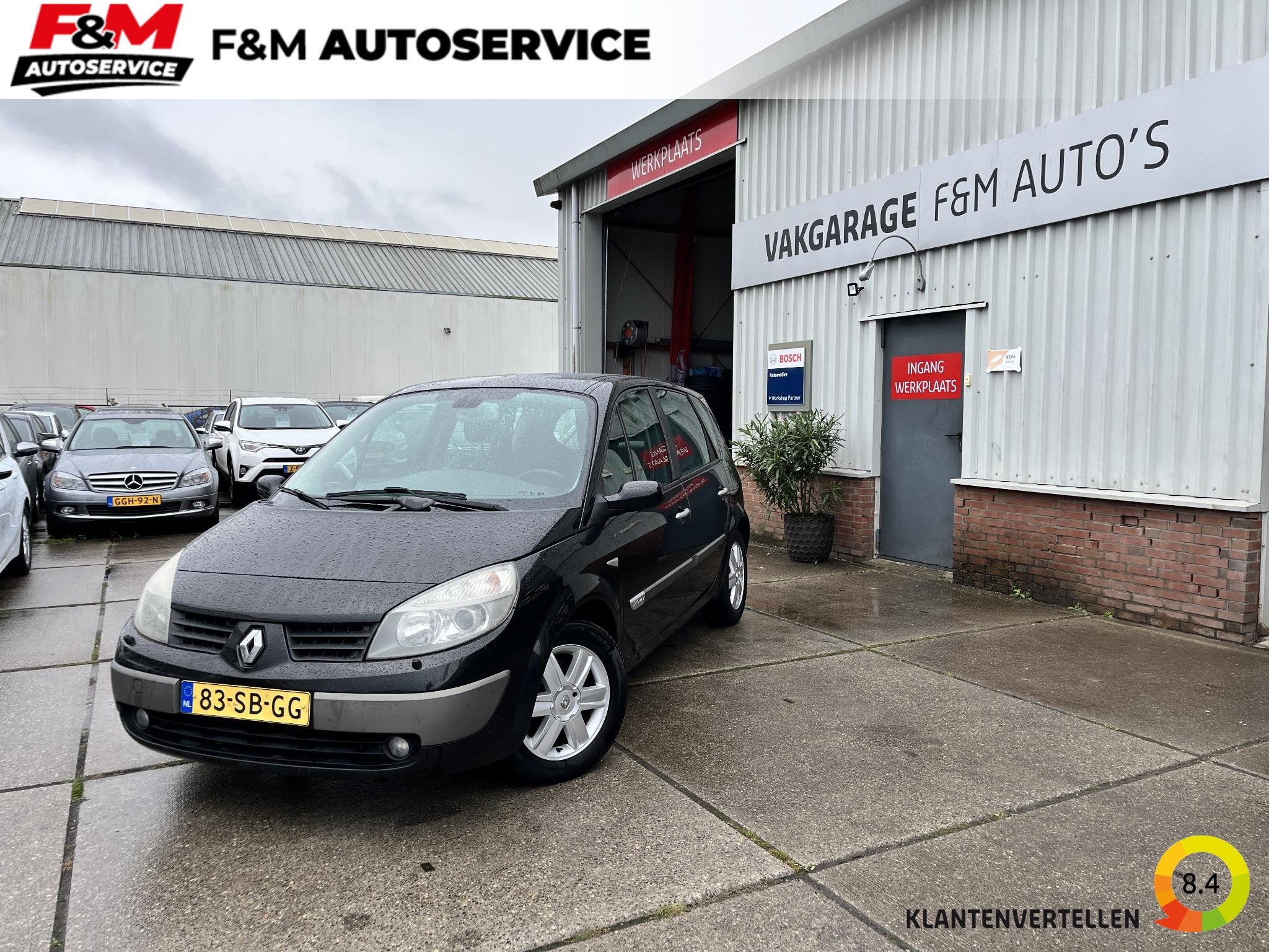 Renault Scénic 2.0-16V Tech Line Eerste eigenaar, 1998 cc, Stof, Gebruikt, 4 cilinders