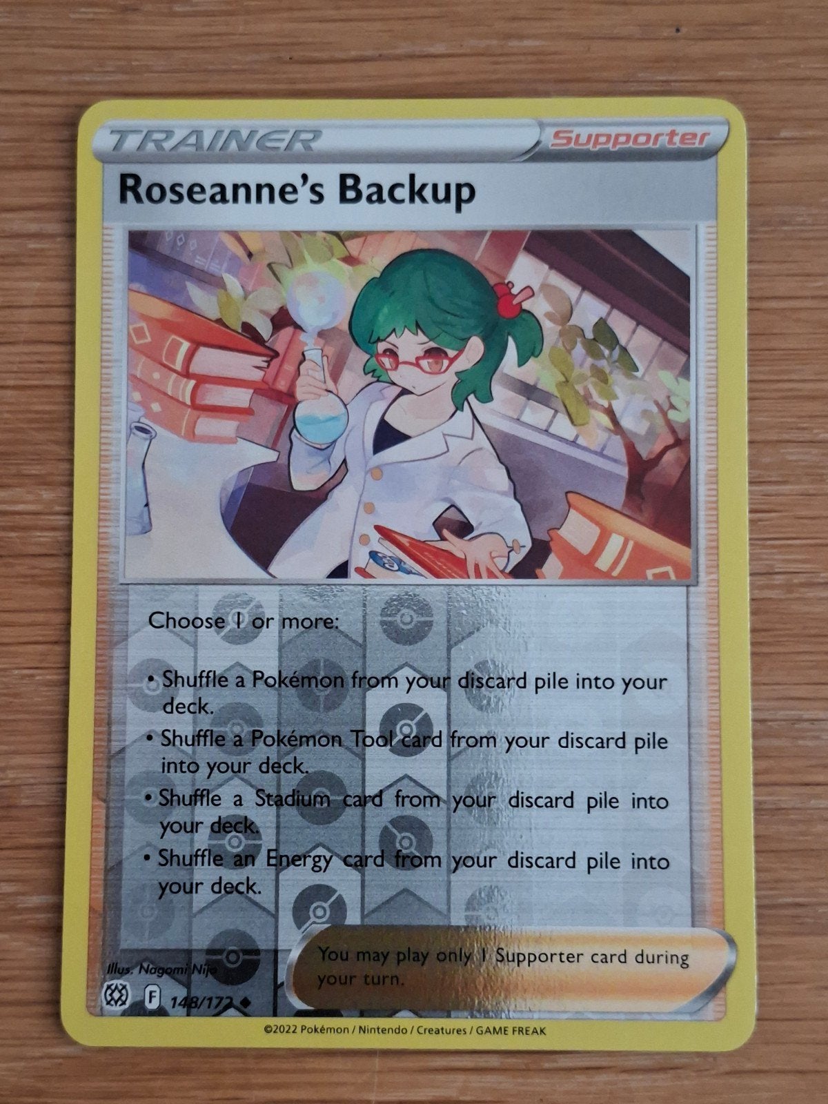 Roseanne's Backup 148/172 Reverse Holo Brilliant Stars, Ophalen of Verzenden