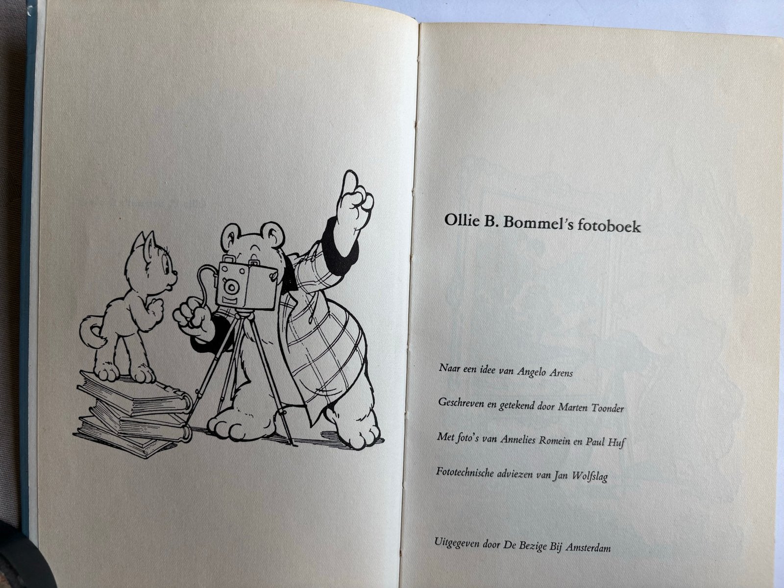 Ollie B. Bommel's fotoboek - Marten Toonder, Boeken, Ophalen of Verzenden, Gelezen