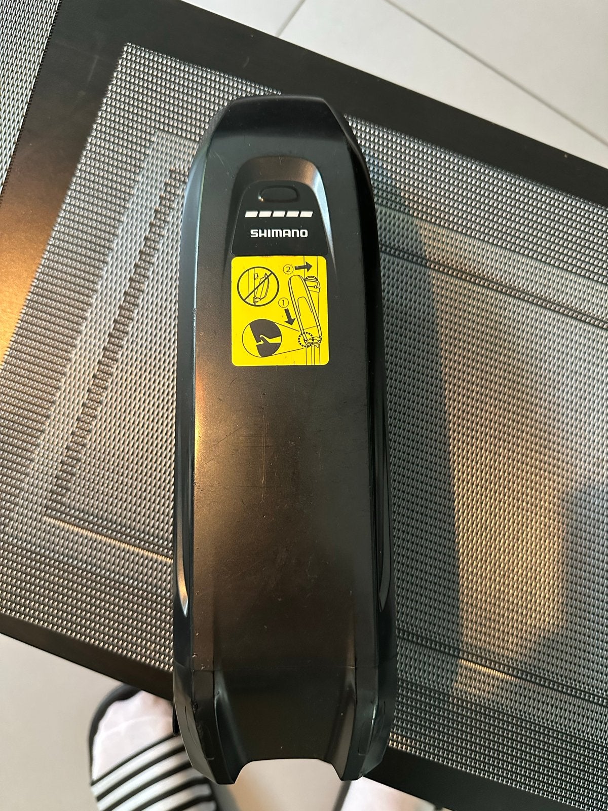 Shimano Steps BT-E8014 Accu 11.4Ah (418Wh) Frame, Fietsen en Brommers, Gebruikt