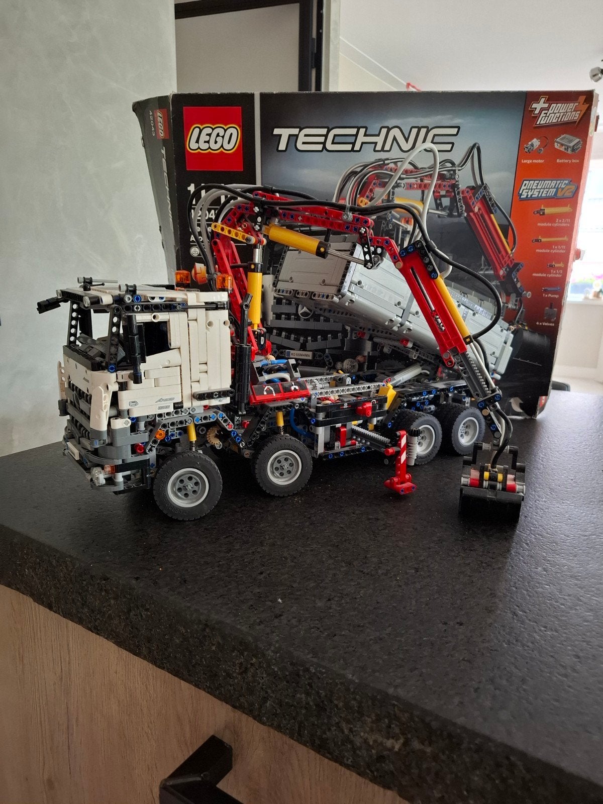 42043 Mercedes-benz Arocs vrachtwagen, Kinderen en Baby's, Speelgoed | Duplo en Lego, Ophalen, Compleet, Lego, Zo goed als nieuw