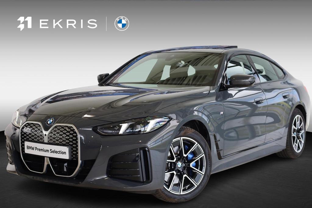 BMW i4 eDrive35 | M Sportpakket | Innovation Pack | Comfort, Gebruikt, Zwart, Met garantie (alle), 420 min