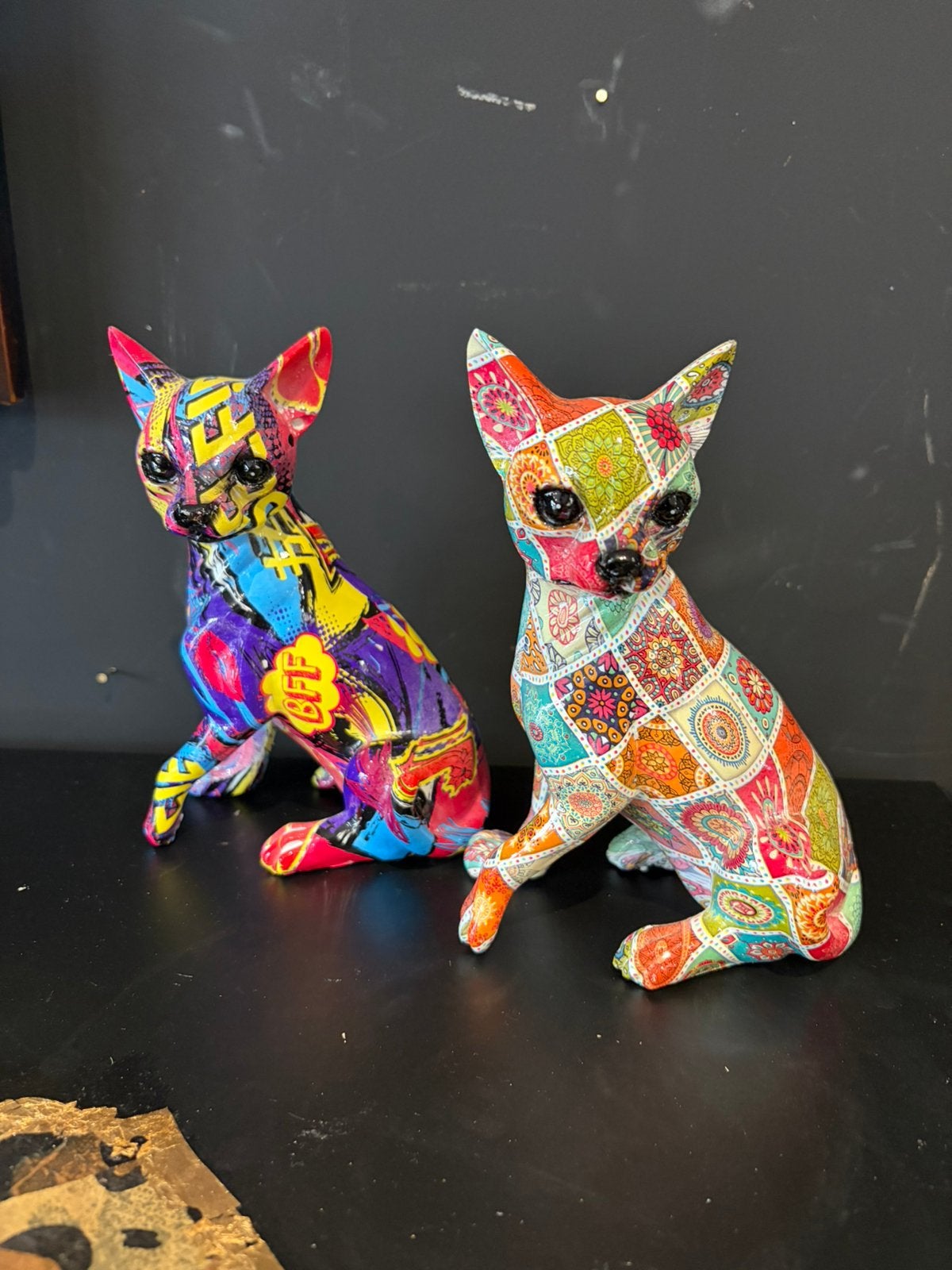 Beeldjes chiwawa hondje, Ophalen of Verzenden, Zo goed als nieuw, Dier