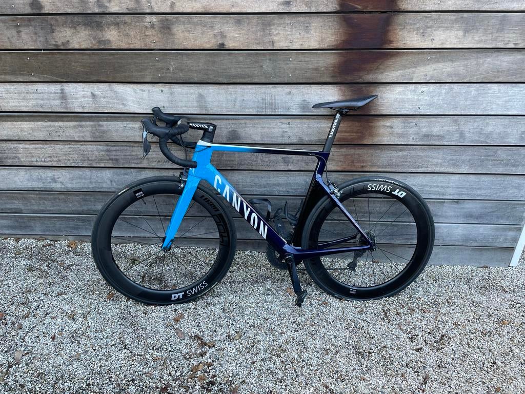 Canyon Aeroad CF SL 8.0 (2019 - L) - Ultegra Di2 - DT Swiss, Fietsen en Brommers, Fietsen | Racefietsen, 28 inch, Gebruikt, Carbon