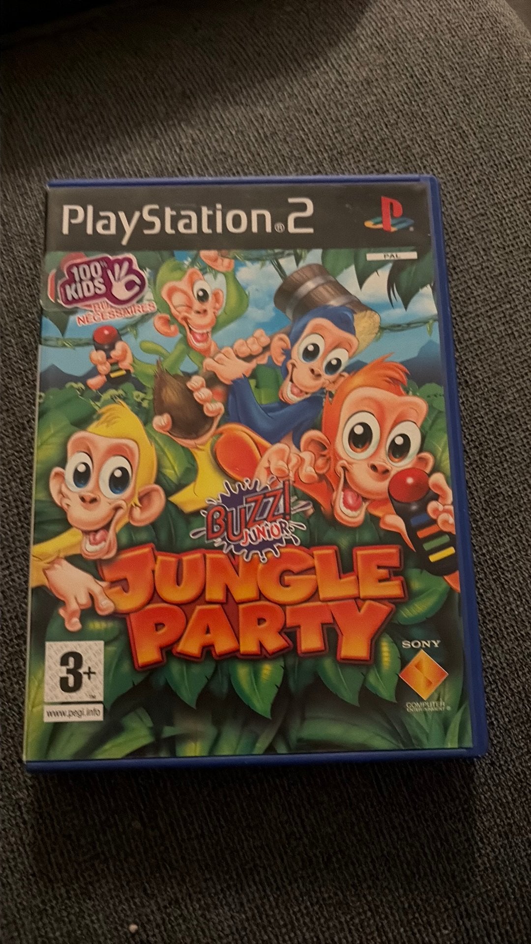 PS2 BUZZ JUNGLE PARTY, Spelcomputers en Games, Games | Sony PlayStation 2, Muziek, Ophalen of Verzenden, Zo goed als nieuw, 3 spelers of meer