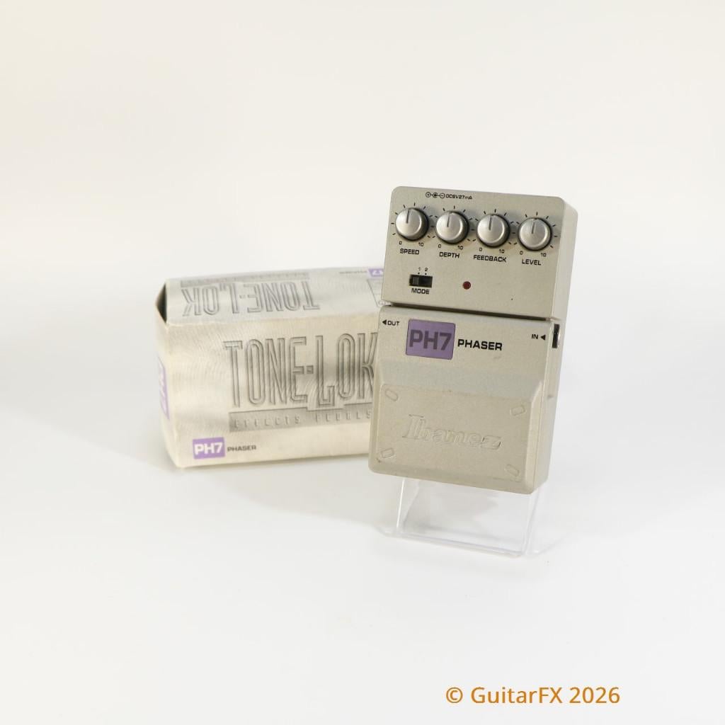 Ibanez PH7 Tonelok Phaser (s/n 02400176, incl. doosje), Gebruikt, -, -, Ophalen of Verzenden