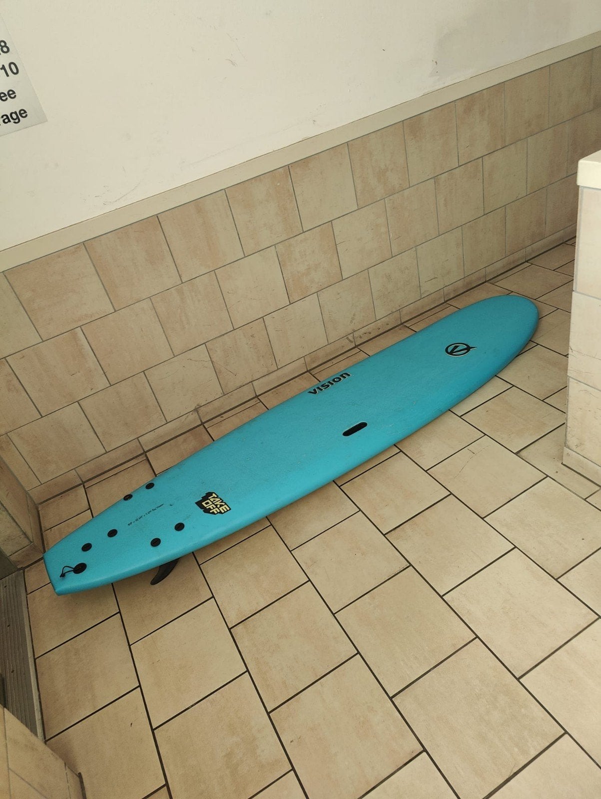 Softtop vision take off 8.0 - Zo goed als nieuw, Watersport en Boten, Golfsurfen, Ophalen of Verzenden, Zo goed als nieuw, Longboard