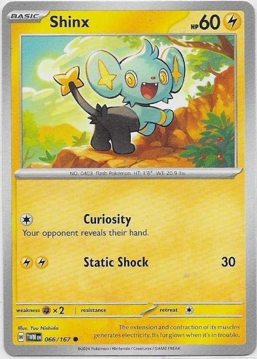 Twilight Masquerade,  Shinx [common] 66/167, Verzenden, Nieuw, Losse kaart