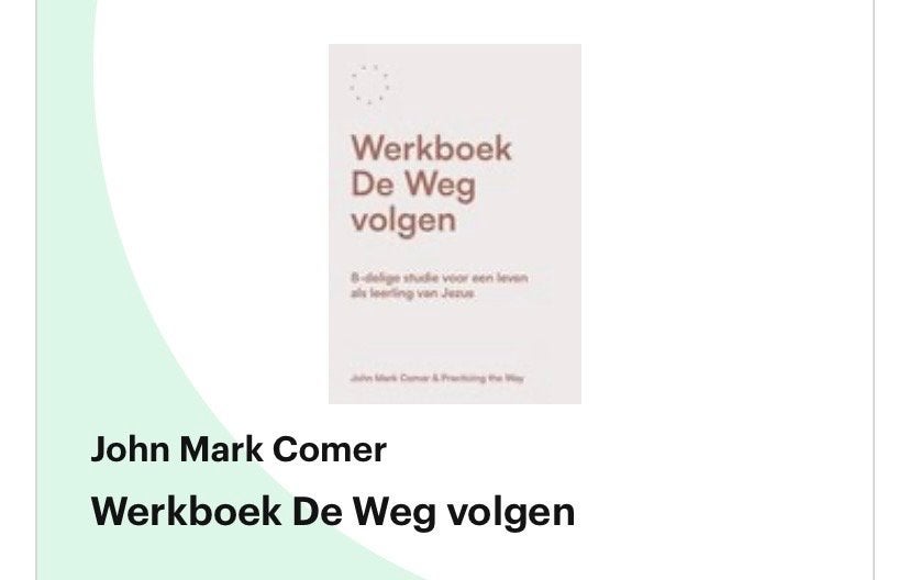 Werkboek De Weg volgen - John Mark Comer, Ophalen of Verzenden, Zo goed als nieuw, Christendom | Protestants