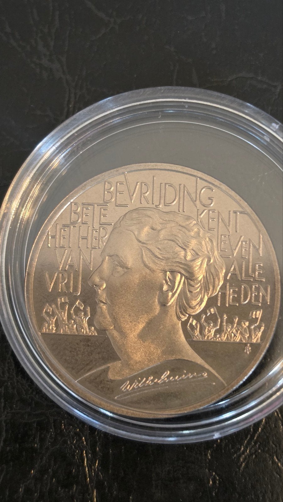 2.5 ECU munt 1995 - Koningin Wilhelmina Bevrijding, Zilver, Koningin Wilhelmina, Losse munt, Overige waardes