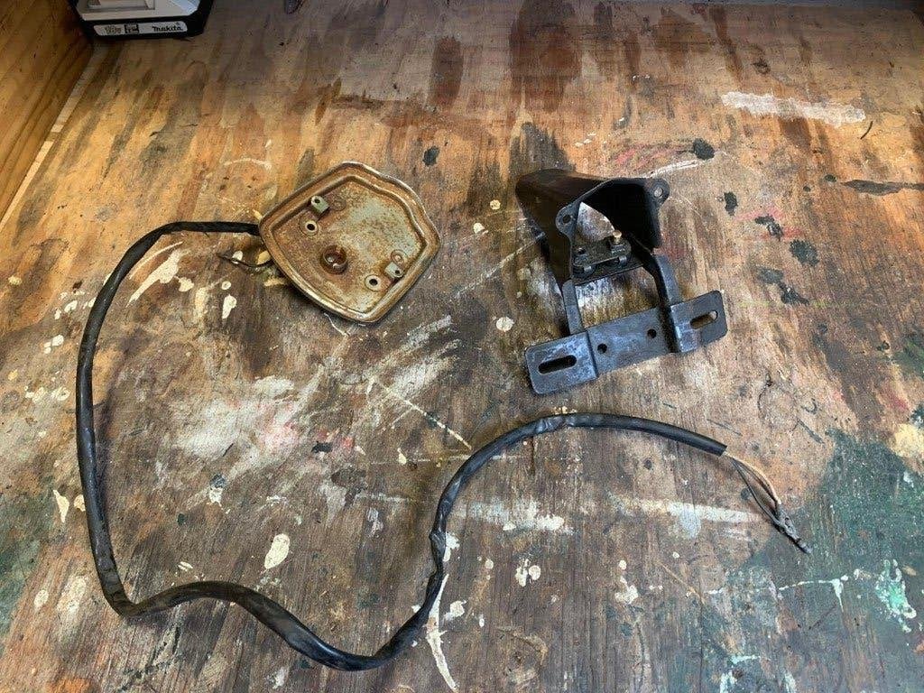 Originele achterlicht onderdelen suzuki ts50er, Fietsen en Brommers, Ophalen of Verzenden, Gebruikt, Koplamp, Overige merken