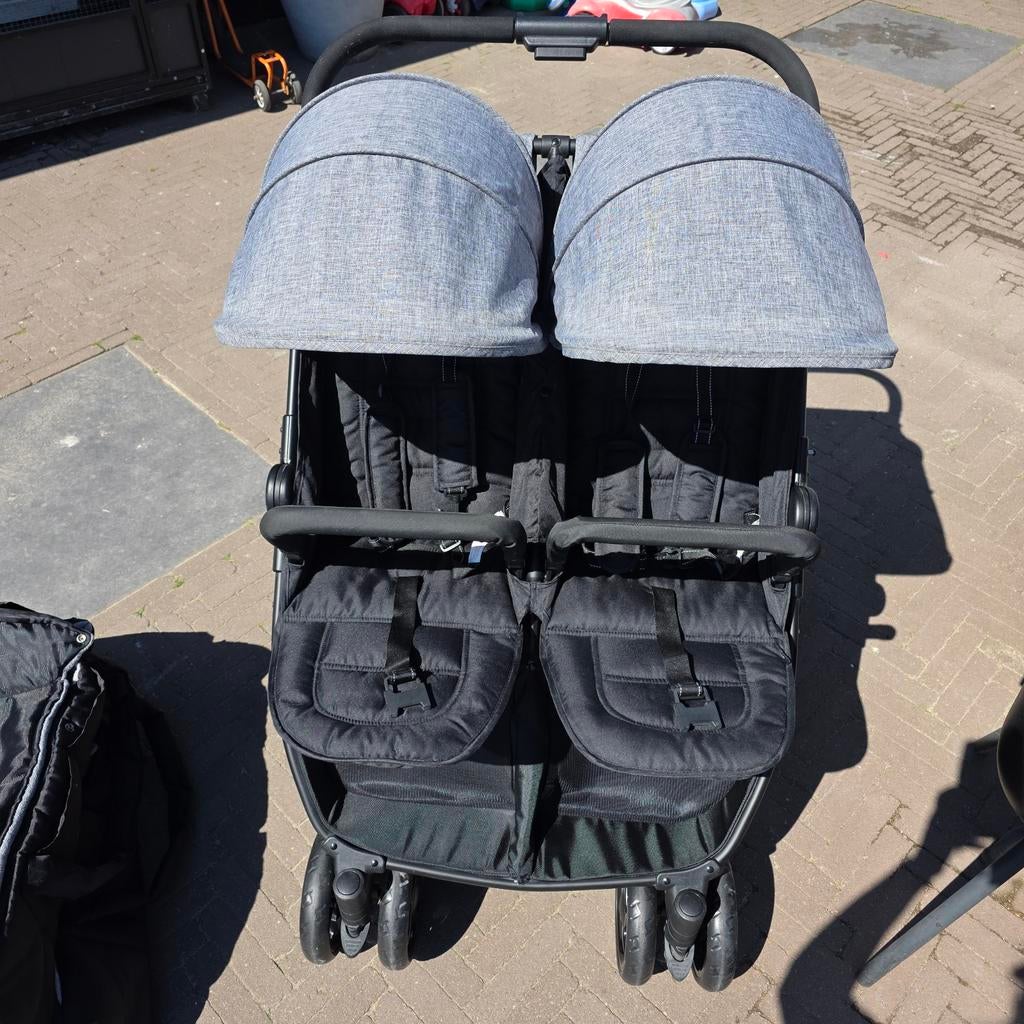 Nieuwe X ADVENTURE kikk  Duo wandelwagen met 2 nestjes, Ophalen, Zo goed als nieuw