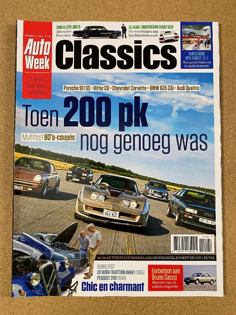 Autoweek Classics 11 2024, Verzenden, Gelezen, Algemeen