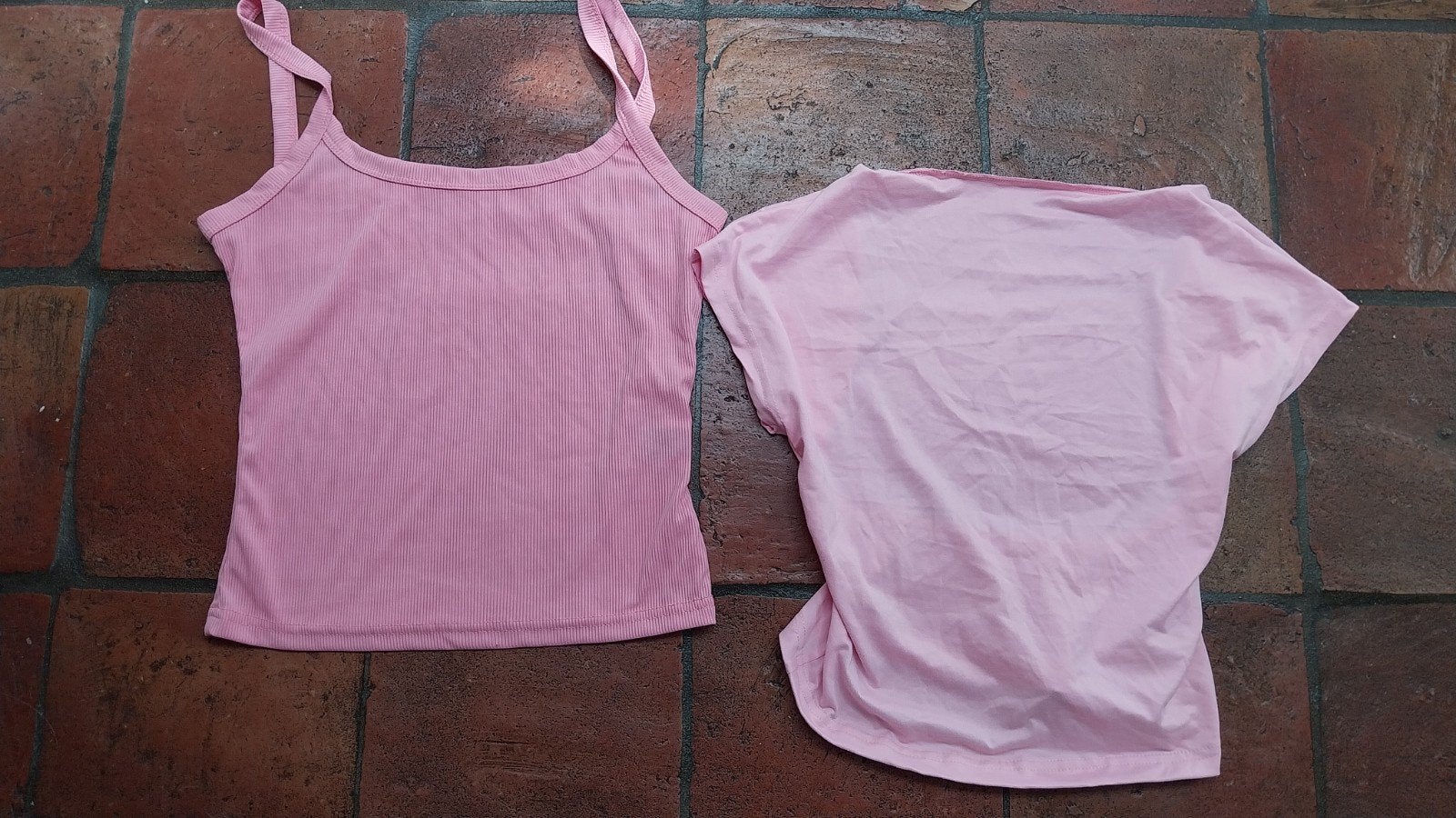 2 roze zomer tops, Shein., Ophalen of Verzenden, Zo goed als nieuw, Roze, Shein