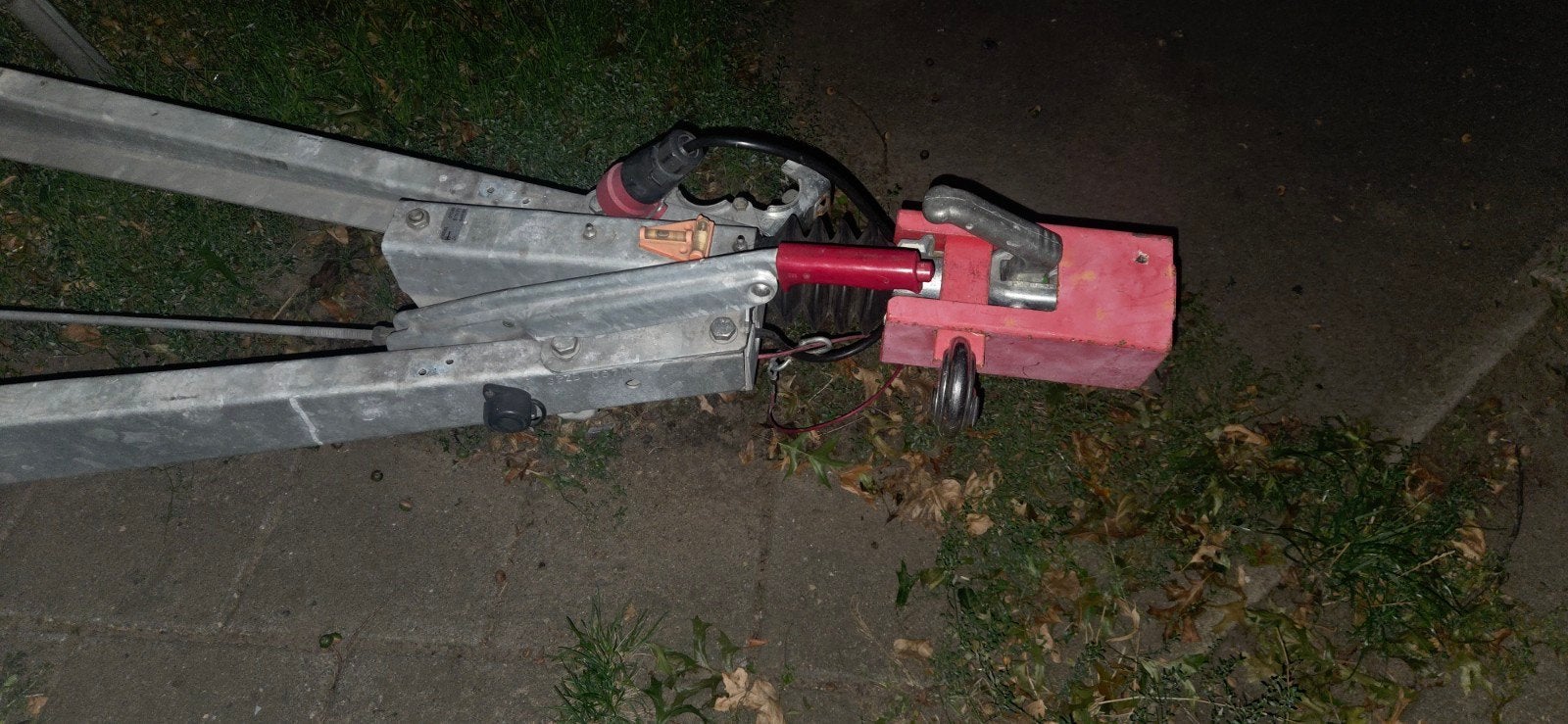 Al-ko vouwwagen/caravan oplooprem tot 1250 kg, Ophalen of Verzenden, Gebruikt