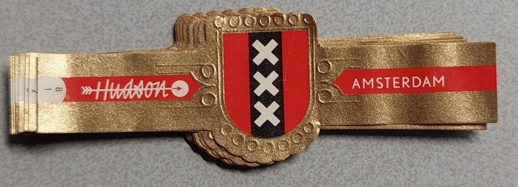 Sigarenbandjes, Ophalen of Verzenden, Gebruikt, Sigarenbandjes