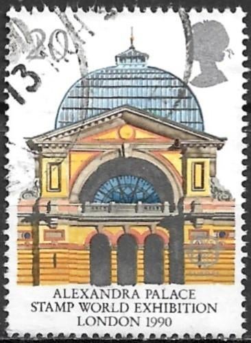 Engeland 1990 mi.1261 europazegel POSTKANTOOR nom.20p, Verzenden, Gestempeld