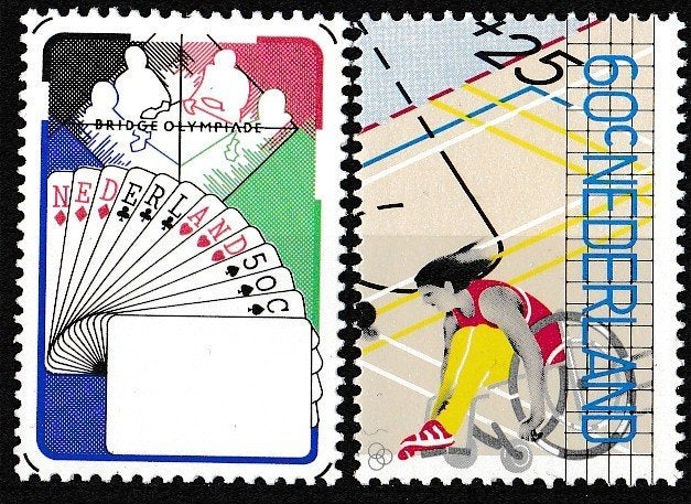 Sport – MNH – NVPH 1202-1203, Verzenden, Na 1940, Postfris