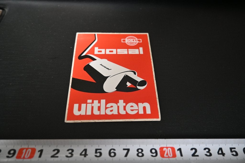sticker BOSAL uitlaten *, Ophalen of Verzenden, Zo goed als nieuw