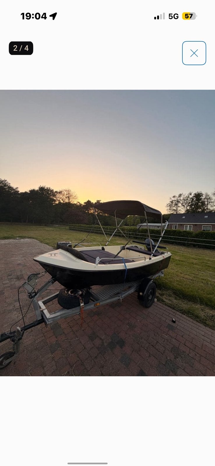 Boot, Hobby en Vrije tijd, Overige Hobby en Vrije tijd, Zo goed als nieuw, Ophalen of Verzenden