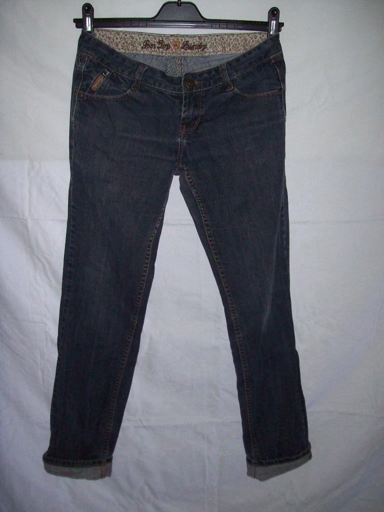 maat M, (W31 L34)1  heup spijkerbroek, Spin Dry, Kleding | Dames, Blauw, Ophalen of Verzenden, W30 - W32 (confectie 38/40), Spin Dry