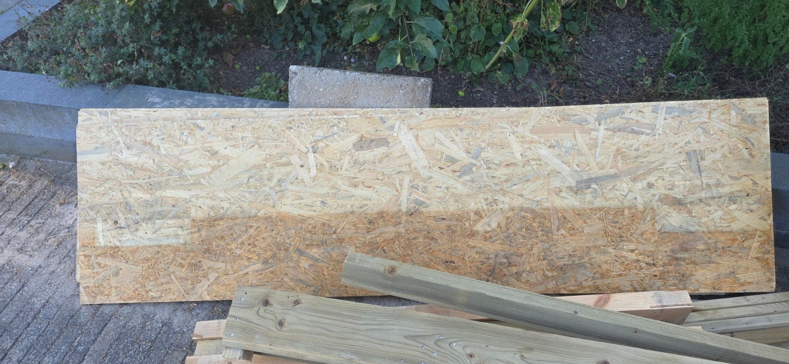 platen geperst hout, Tuin en Terras, Ophalen, Planken