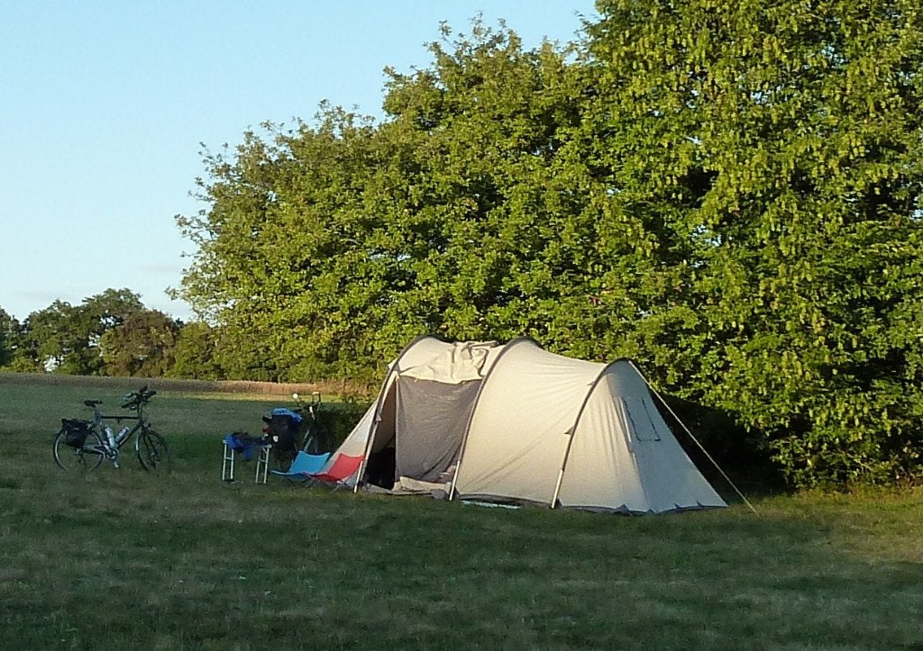 Bardani Salerno 4 persoons tent, Ophalen, Gebruikt, Tot en met 4
