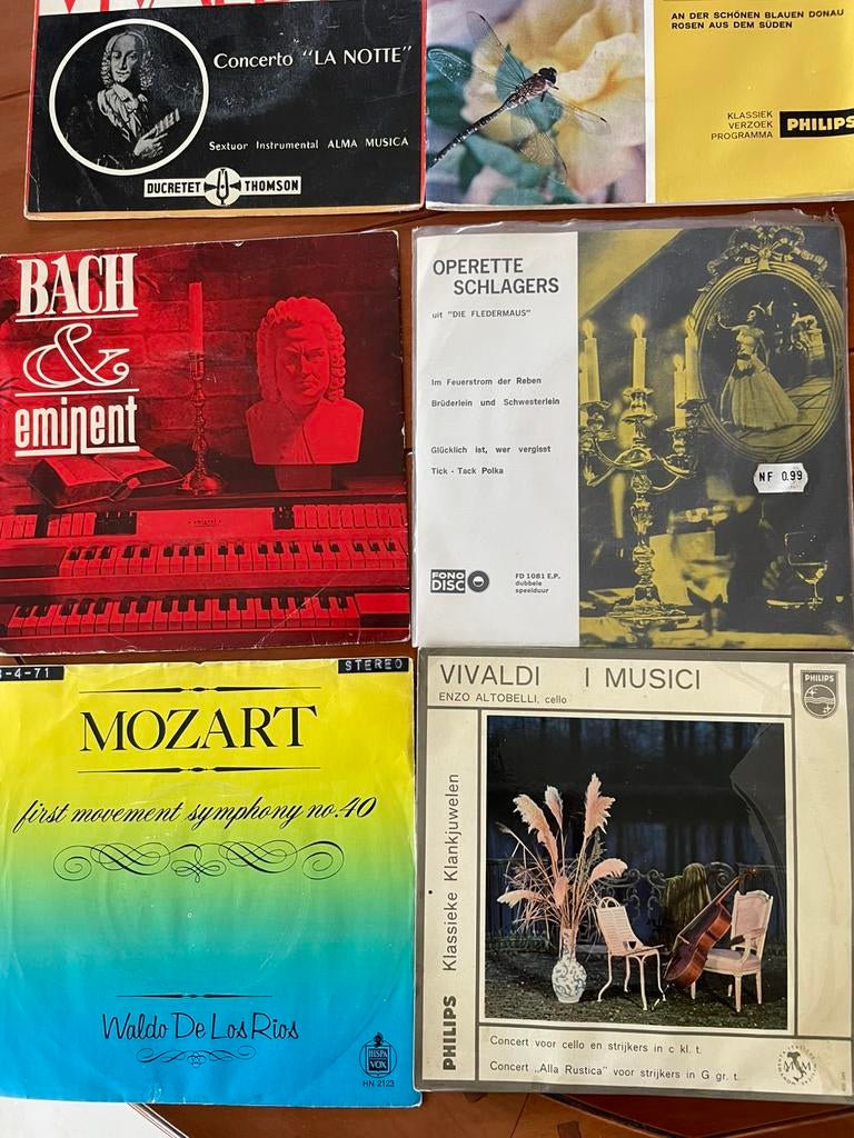 Singeltjes klassieke muziek, Cd's en Dvd's, Vinyl | Klassiek, Ophalen of Verzenden, Zo goed als nieuw