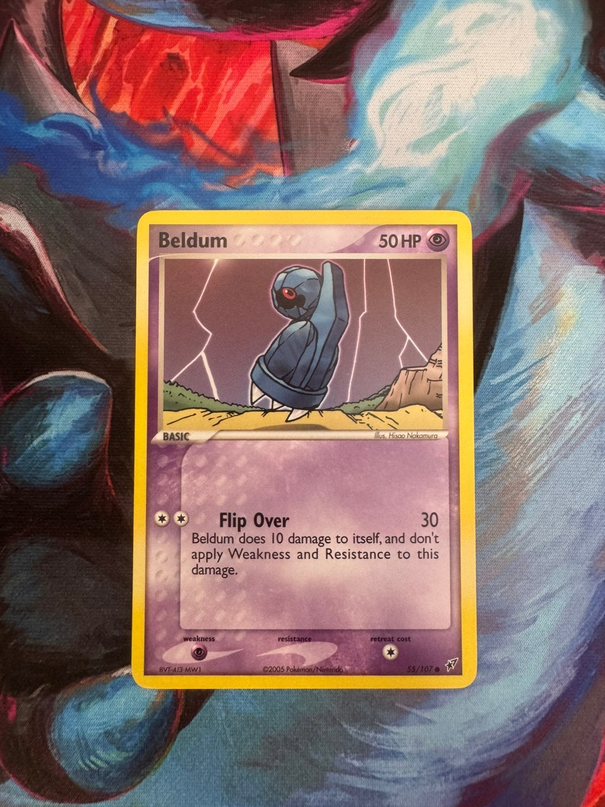 Pokémon kaarten Beldum #55, Ophalen of Verzenden, Zo goed als nieuw