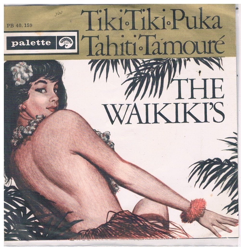The Waikiki;s  Tiki tiki puka, Verzenden, Zo goed als nieuw, 12 inch, Levenslied of Smartlap