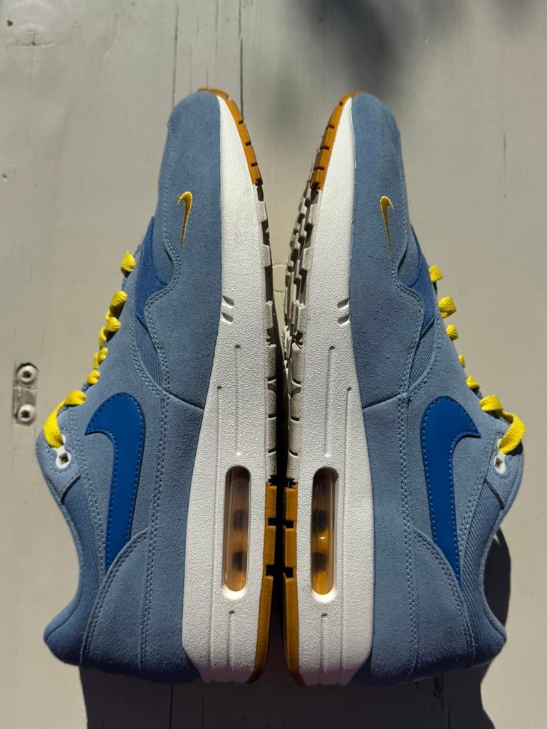 Nike Air Max 1 Work Blue 45 Eu, Kleding | Heren, Schoenen, Overige kleuren, Ophalen of Verzenden, Sneakers of Gympen, Zo goed als nieuw