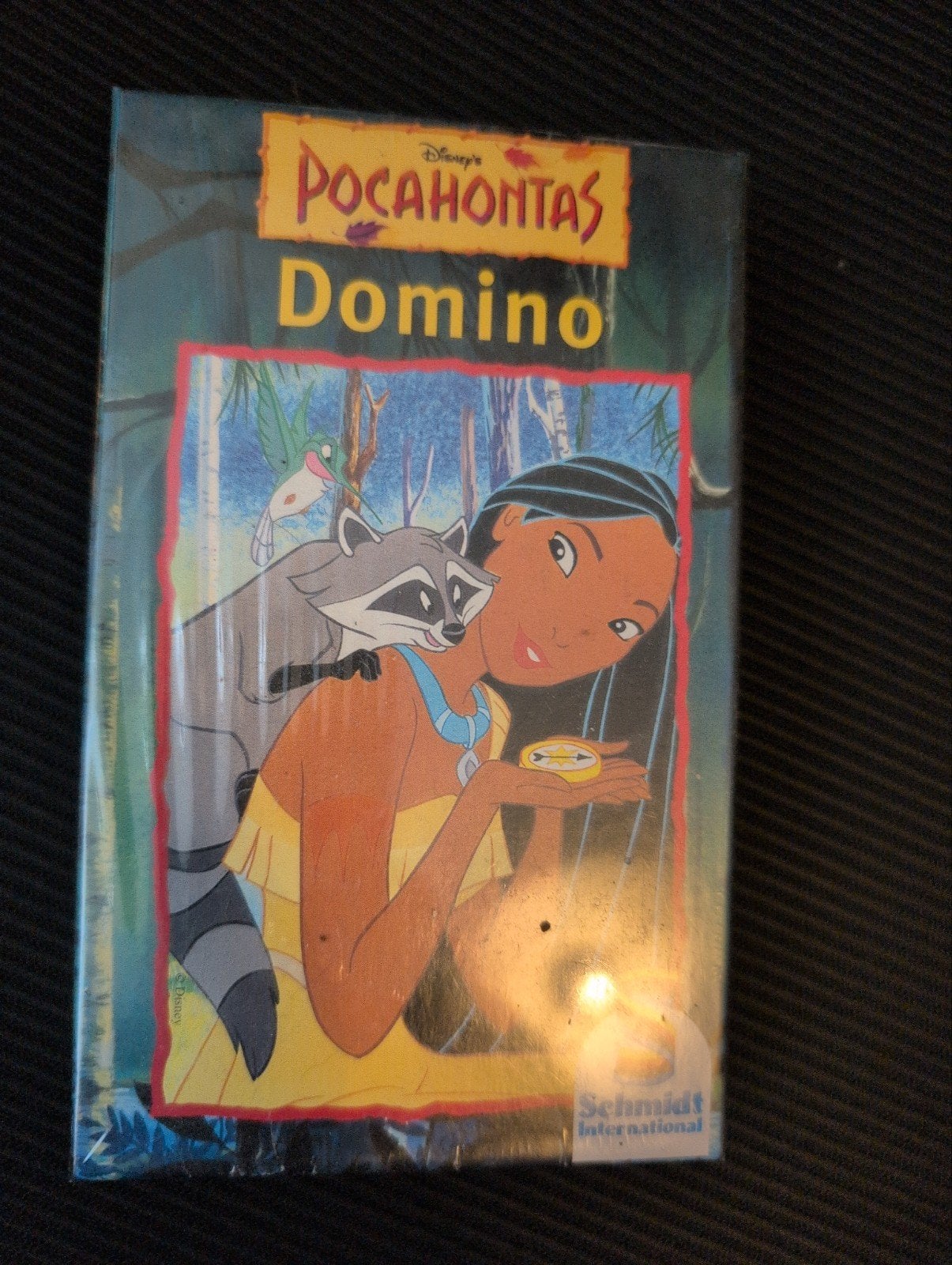 Disney's Pocahontas Domino - Schmidt International, Vijf spelers of meer, Ophalen, Nieuw, Schmidt International