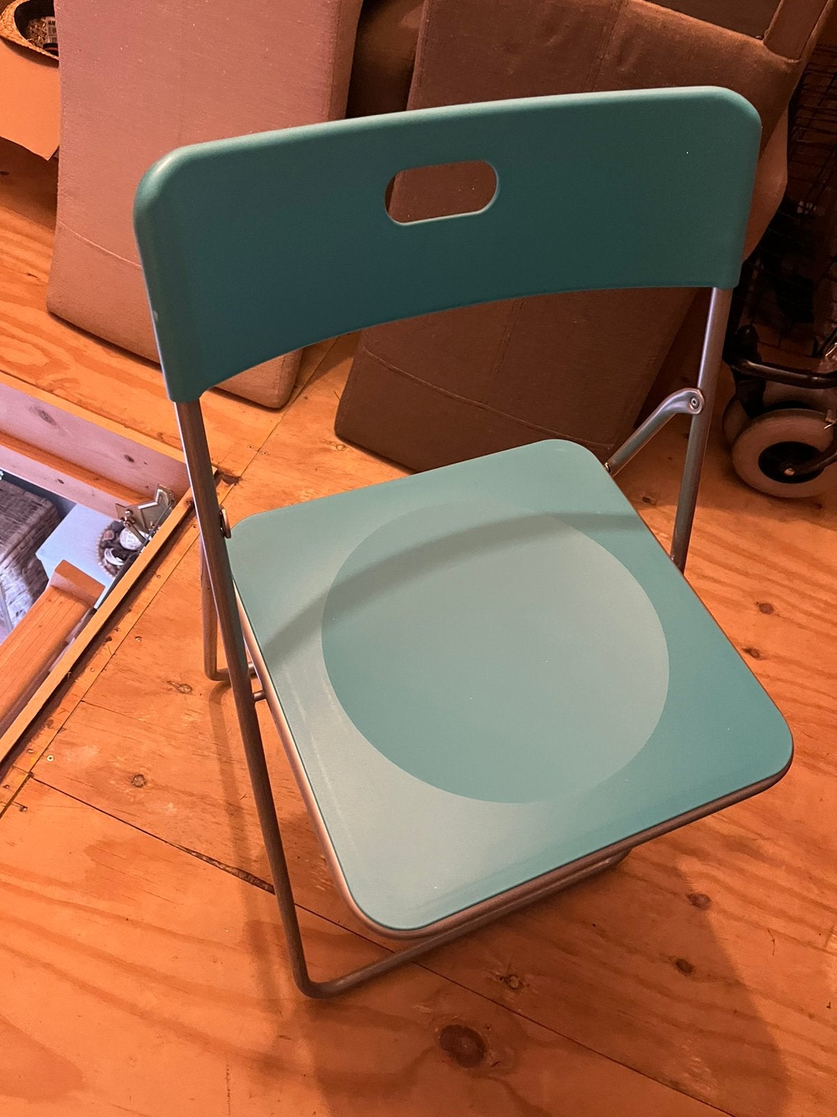 Stoelen, Ophalen, Kunststof, Gebruikt, Wit
