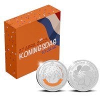 10-jarige koningschap van Willem-Alexander munt, Verzenden, Koningin Beatrix, Euro's, Setje